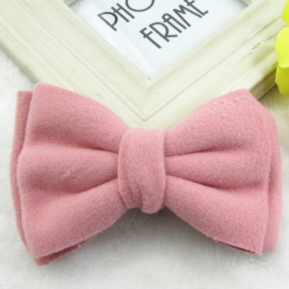 $20/2 Pink bow hair clip